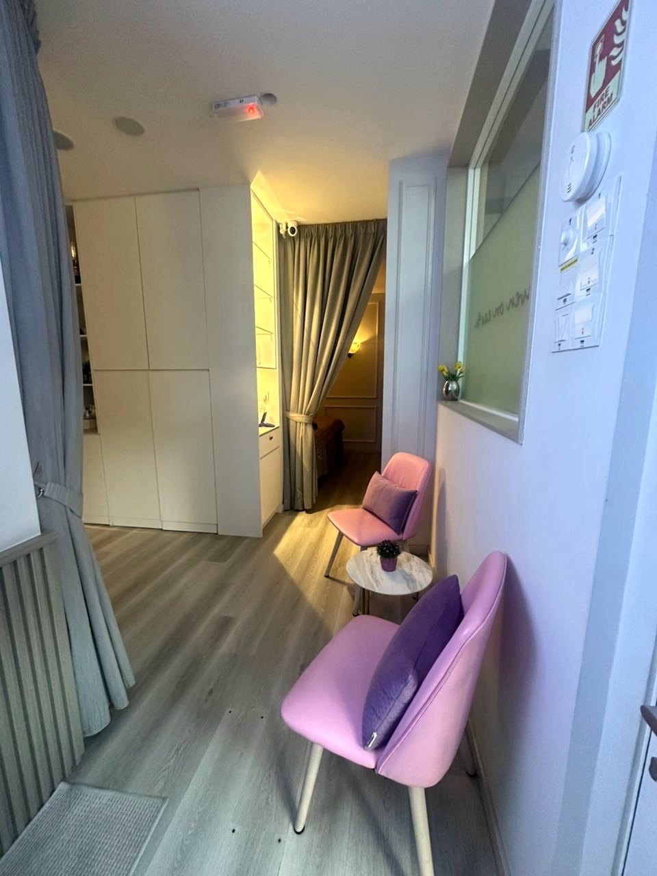 Corridor inside Engel Spa